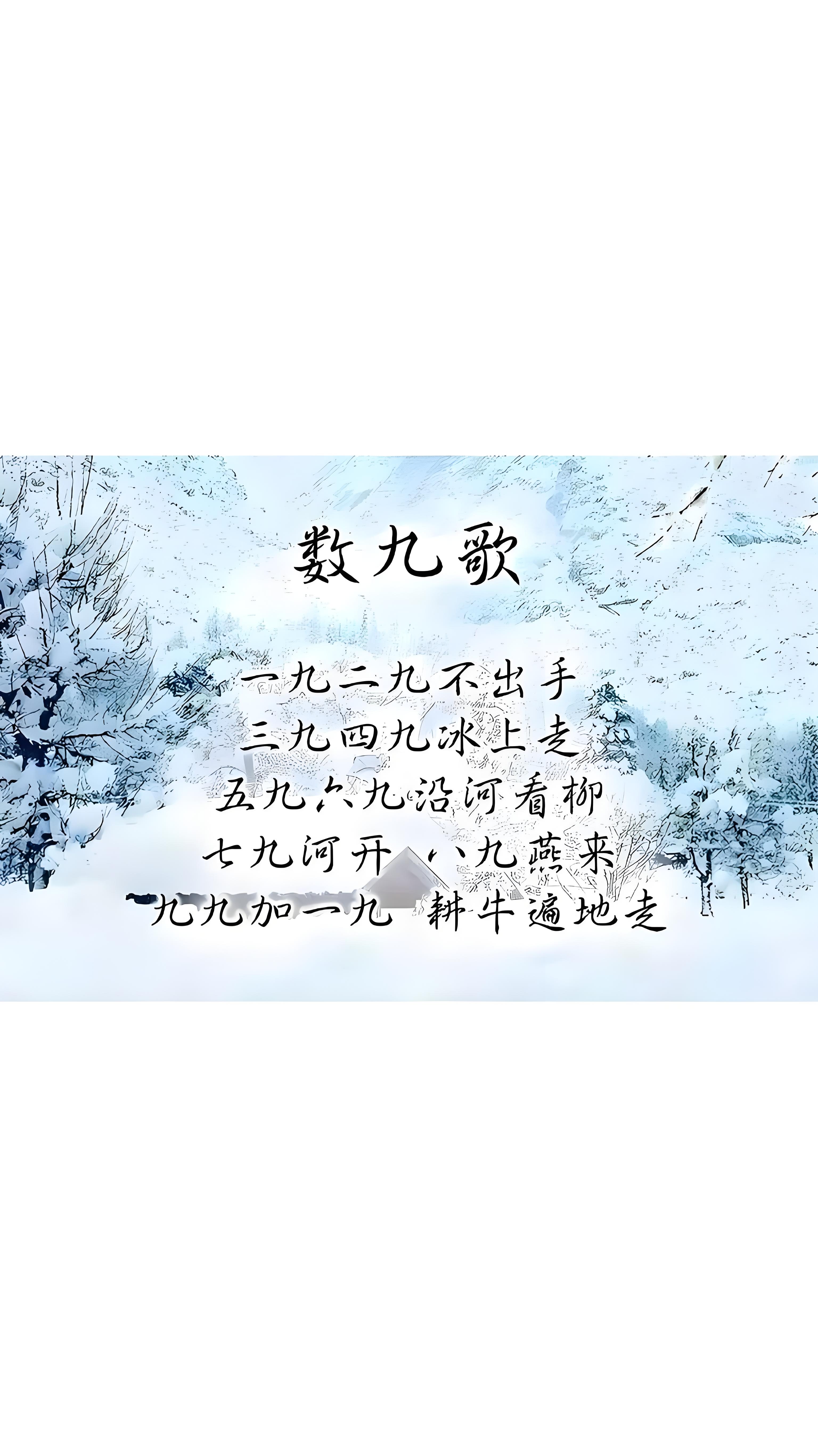 <b>数九寒天的来源</b>