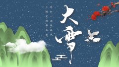   大雪至，为世界留白，静待来年浓墨重彩